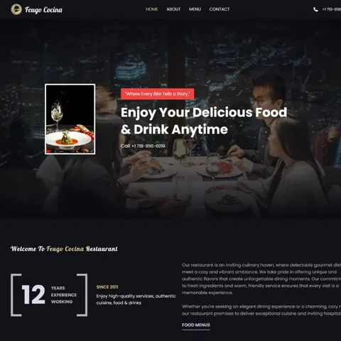 Fuego Cocina project screenshot