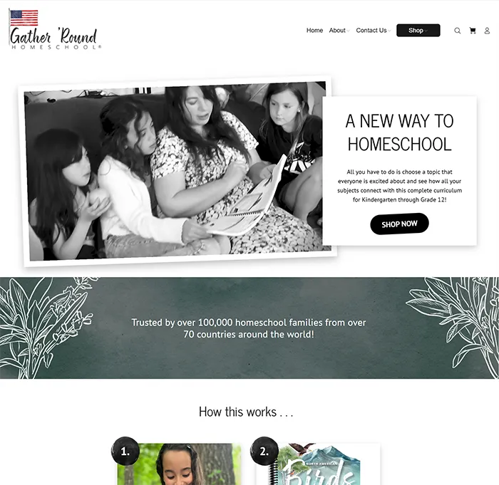 Gather 'Round Homeschool curriculum