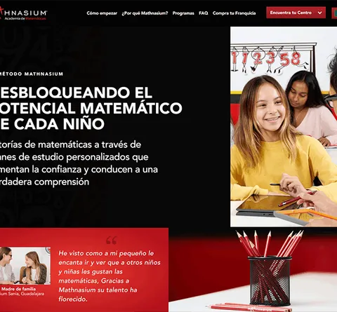 Mathnasium project screenshot