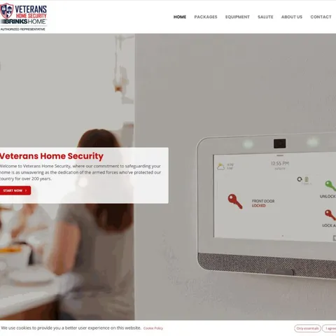 Veterans Home Security project screenshot